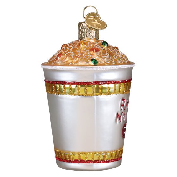 Ramen Noodle Cup Ornament - #themonogram manor #