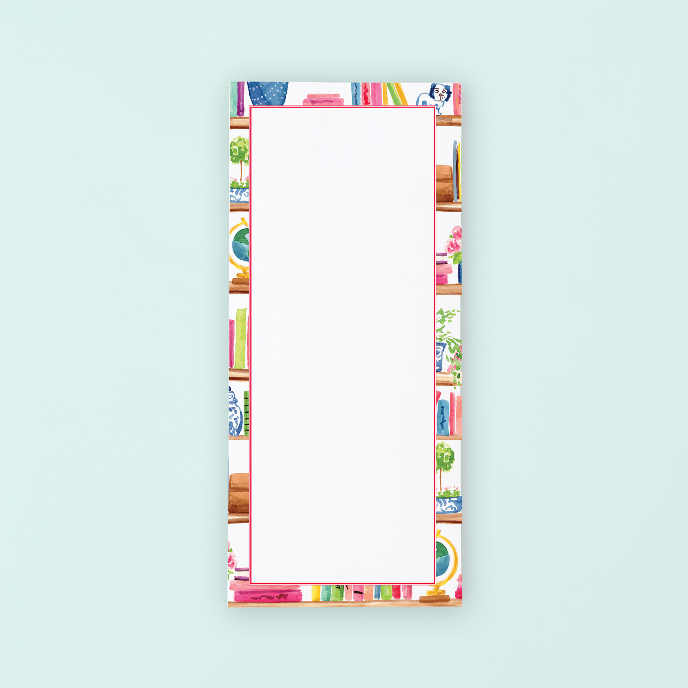 Bookshelf Lists Pad - themonogram manor 
