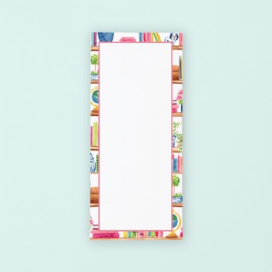 Bookshelf Lists Pad - themonogram manor 