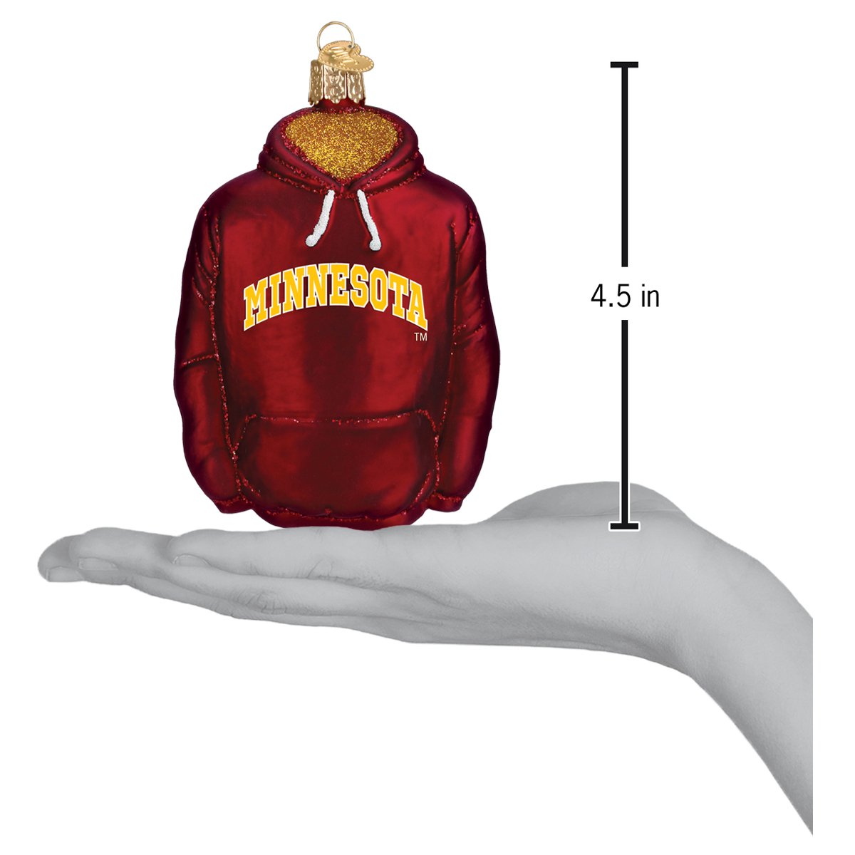 Minnesota Hoodie Ornament - themonogram manor 