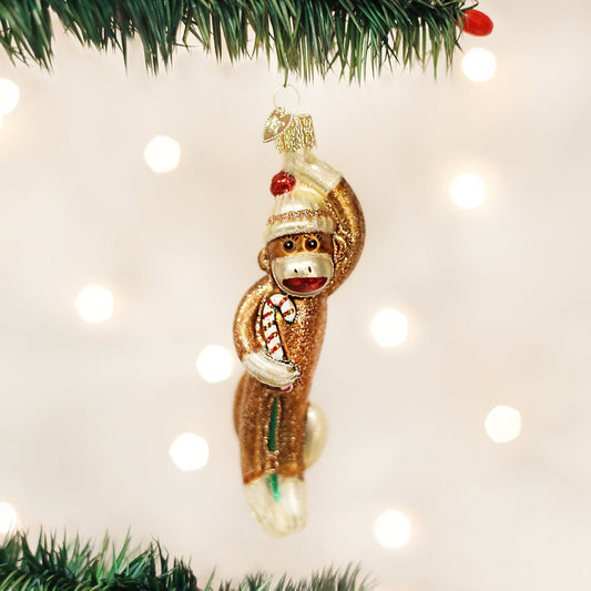 Sock Monkey Ornament - themonogram manor 