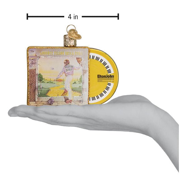 Goodbye Yellow Brick Road Album Ornament - themonogram manor 