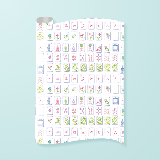 Mahjong Gift Wrap - themonogram manor 