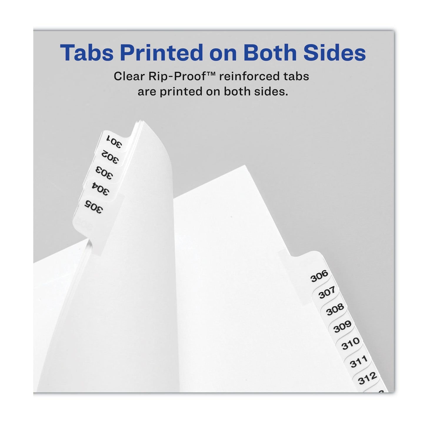 Avery Preprinted Legal Exhibit Side Tab Index Dividers, Avery Style, 25 - Tab, 351 to 375, 11 x 8.5, White, 1 Set, (1344) - themonogram manor 