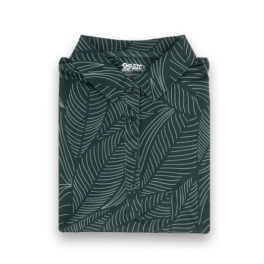 Bermuda Leaf Women's Polo (Sleeveless) - themonogram manor 