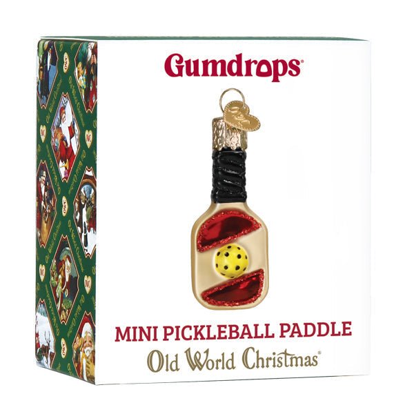 Mini Pickleball Paddle Ornament - #themonogram manor #
