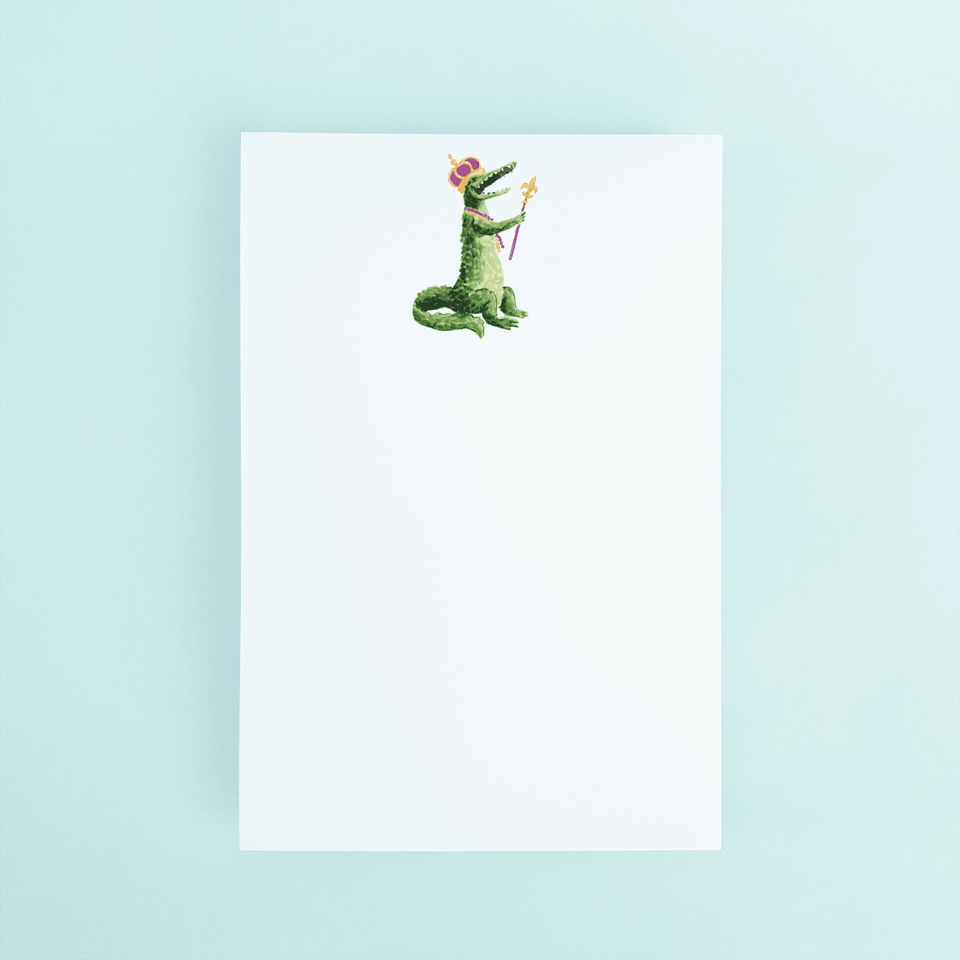 Mardi Gras Alligator - themonogram manor 