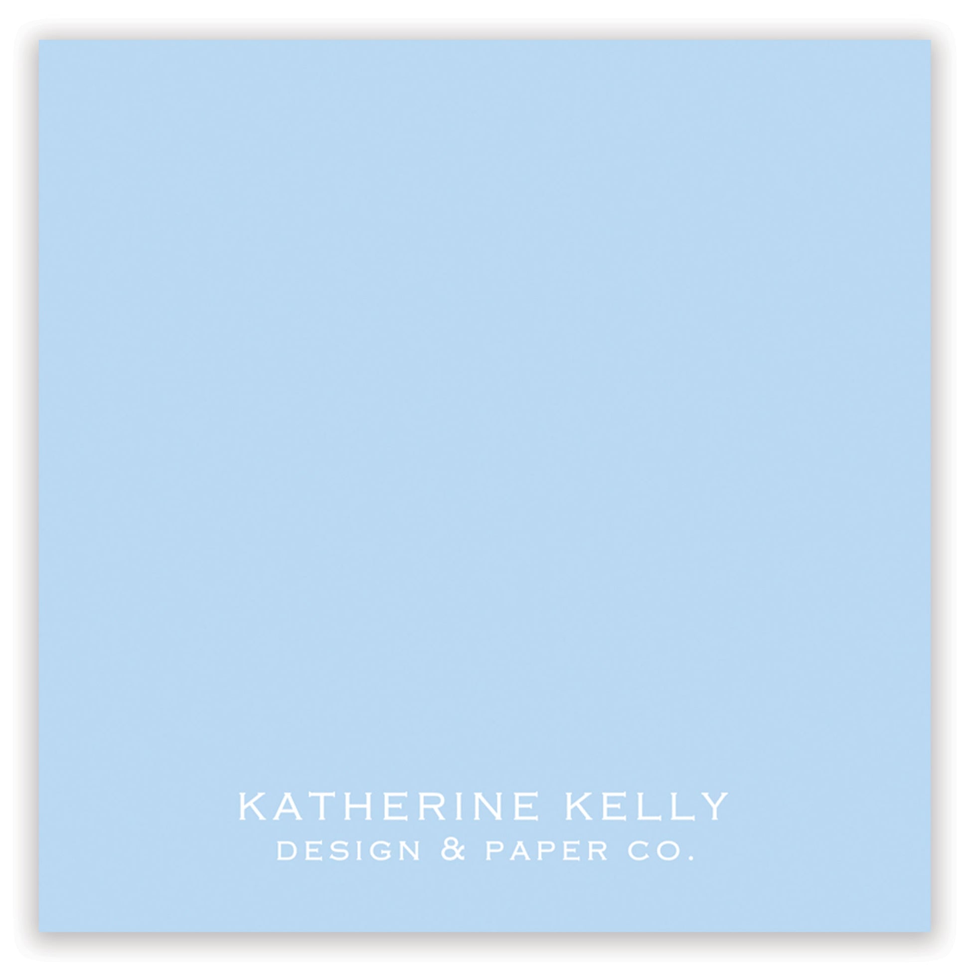 oh, christmas tree blue enclosure card - themonogram manor 