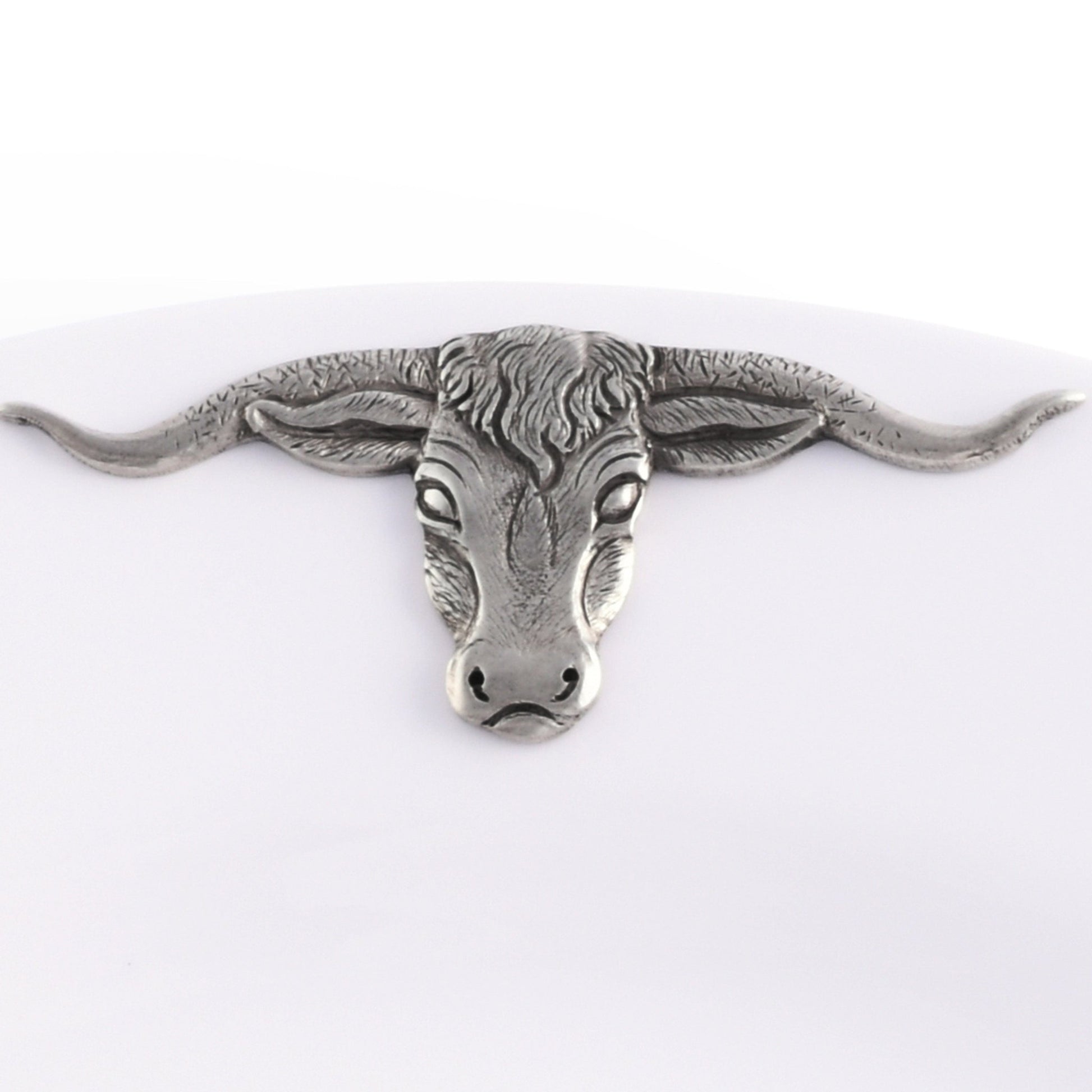 Longhorn Melamine Lunch Plates - Set of 4 - themonogram manor 