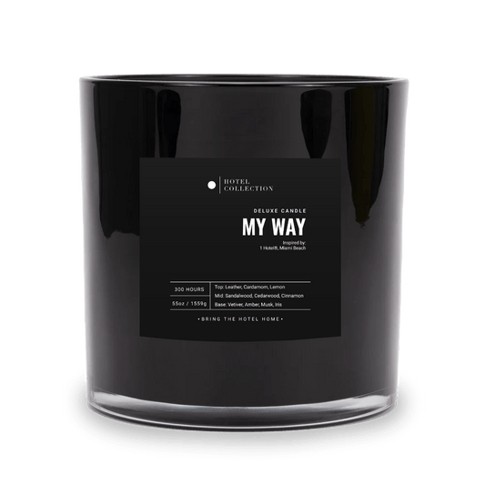 Deluxe My Way Candle - themonogram manor 