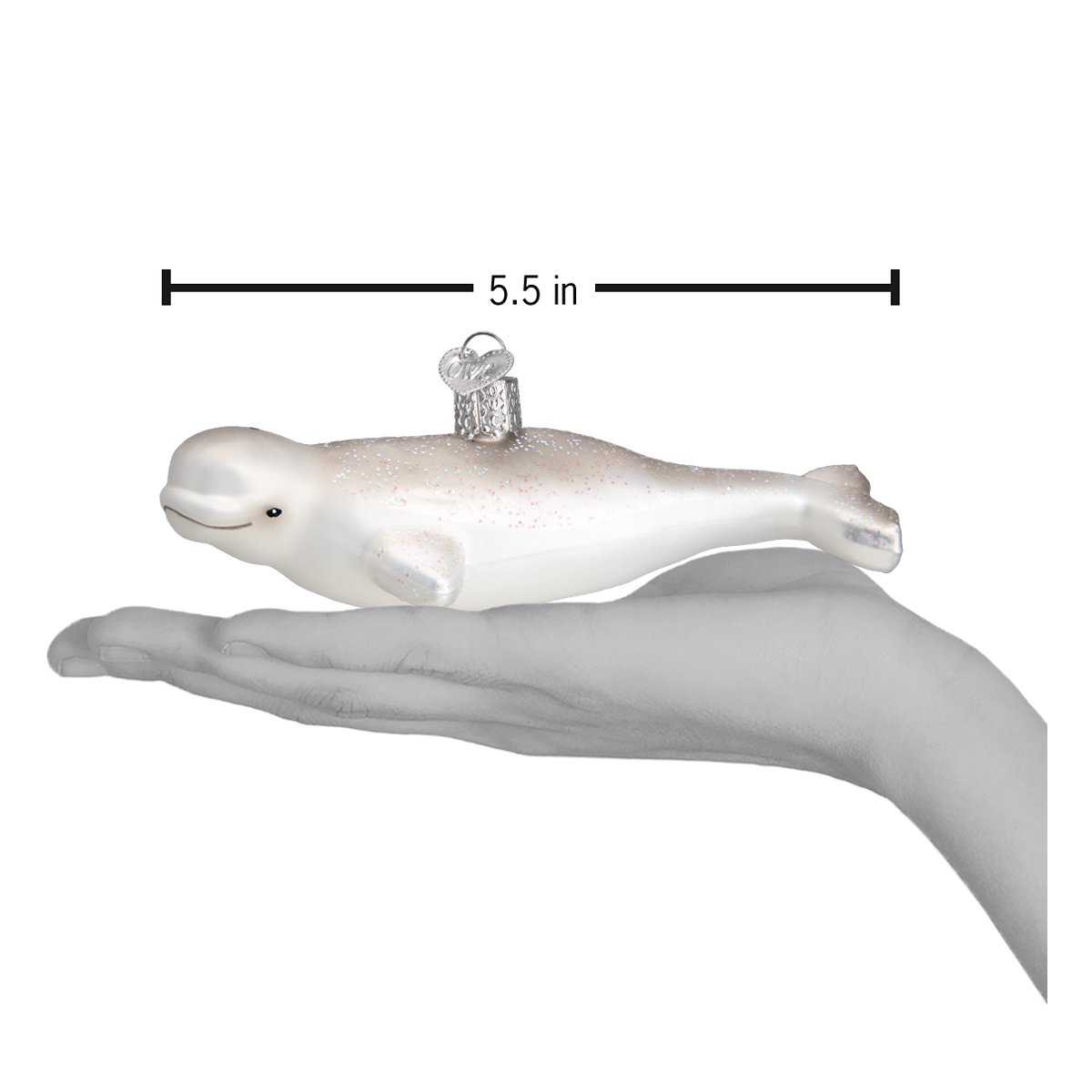 Beluga Whale Ornament - themonogram manor 