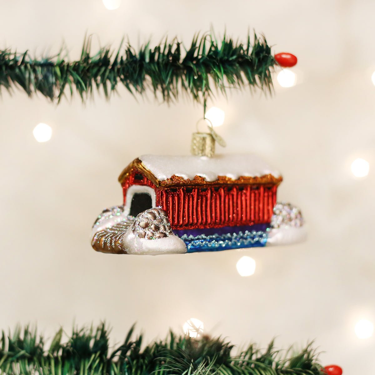 Covered Bridge Ornament - themonogram manor 