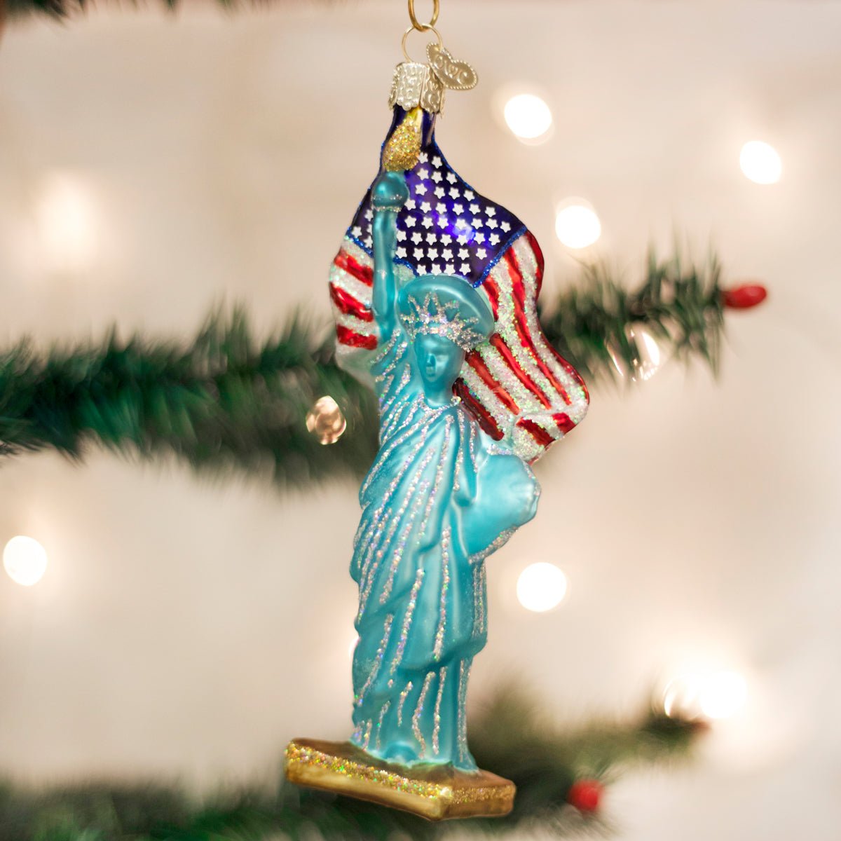 Statue Of Liberty Ornament - themonogram manor 