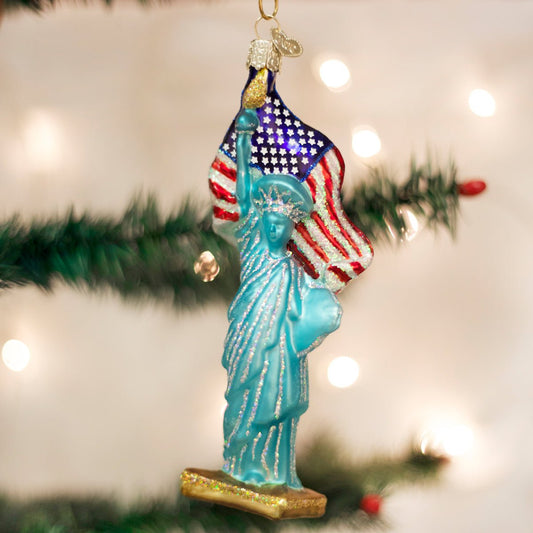 Statue Of Liberty Ornament - themonogram manor 