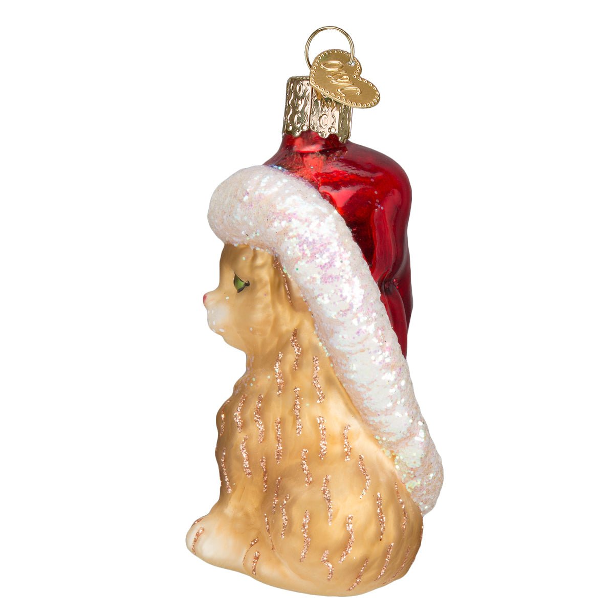Santa's Kitten Ornament - themonogram manor 