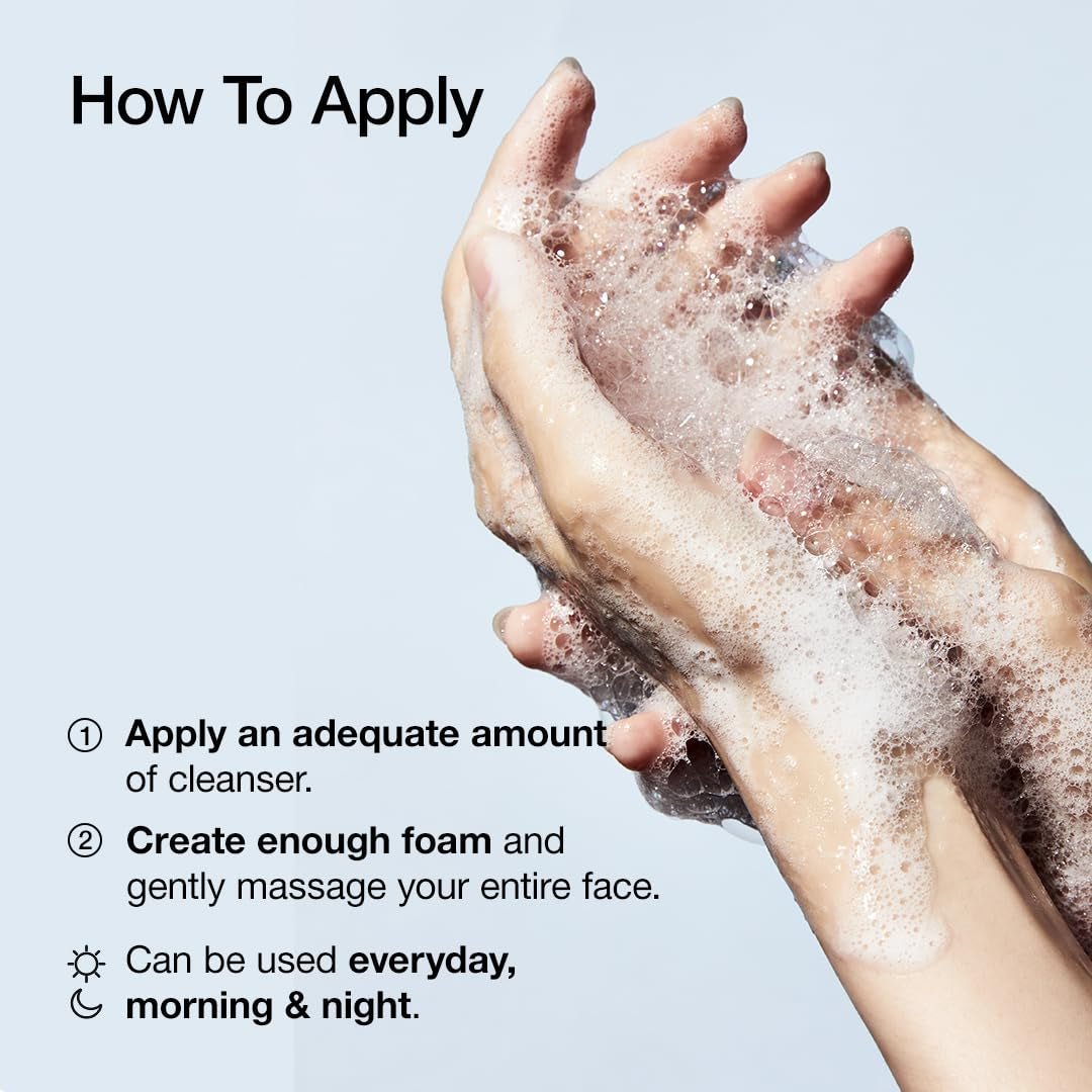 Moisturizing Gentle Gel Cleanser, Hyaluronic Acid, Squalane, Ceramide, Foaming Facial Korean Cleanser, Ph Balance, Daily Hydrating Face Wash, Korean Skincare (150Ml/5.07Fl Oz.) - themonogram manor 