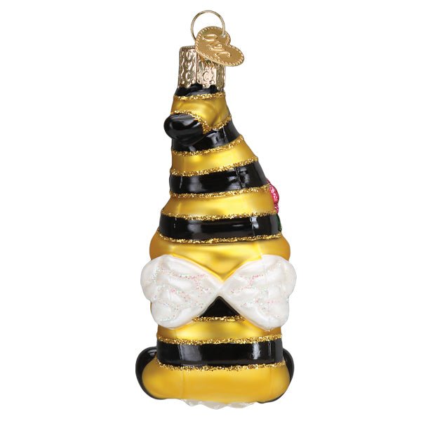Bee Happy Gnome Ornament - themonogram manor 