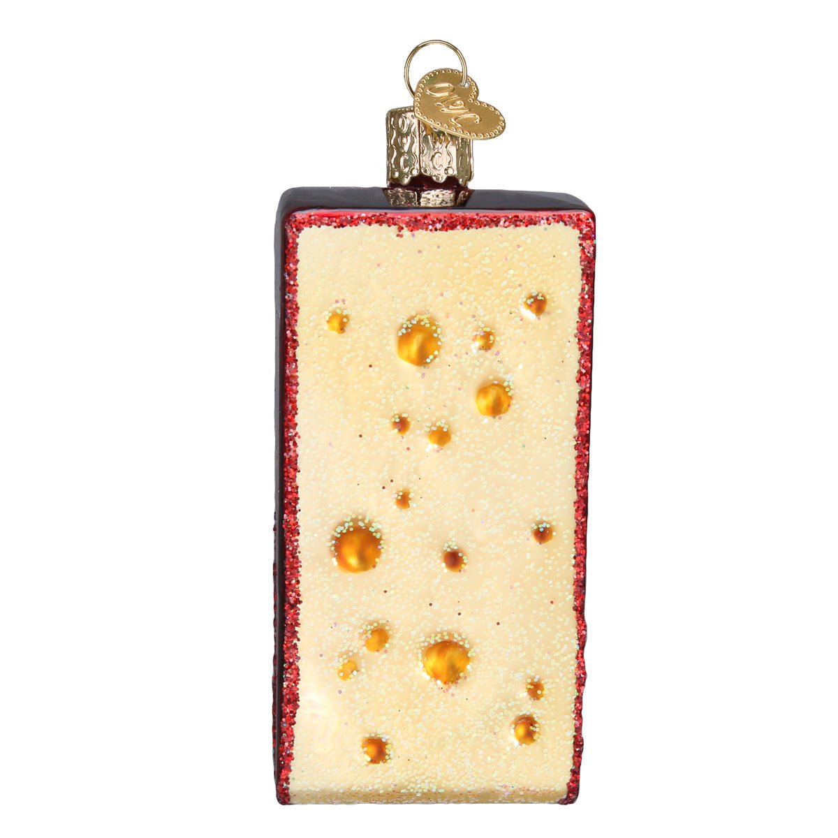 Cheese Wedge Ornament - themonogram manor 