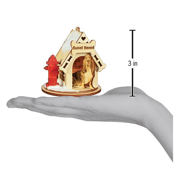 Basset Hound Ornament - #themonogram manor #