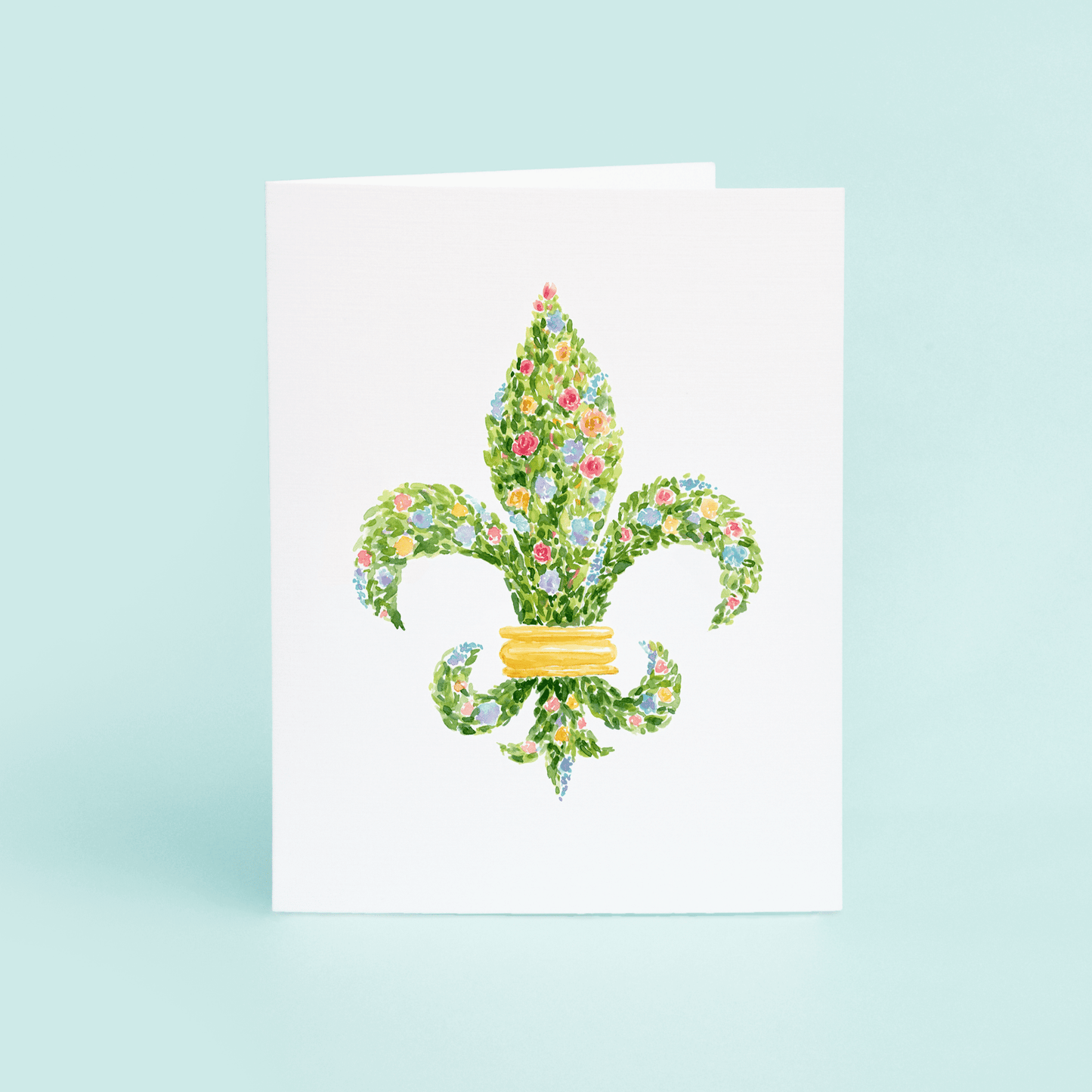 Floral Fleur De Lis - themonogram manor 