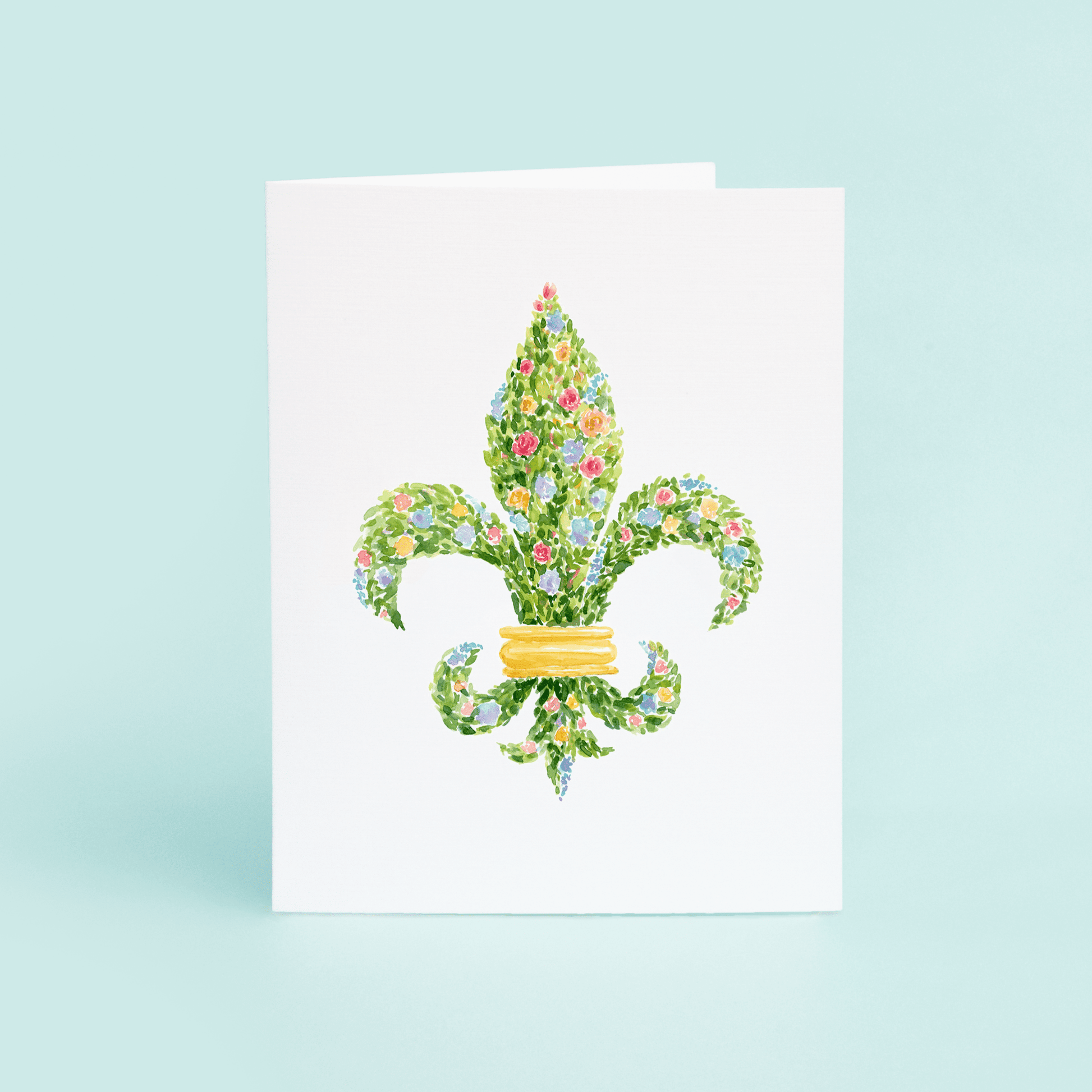 Floral Fleur De Lis - themonogram manor 