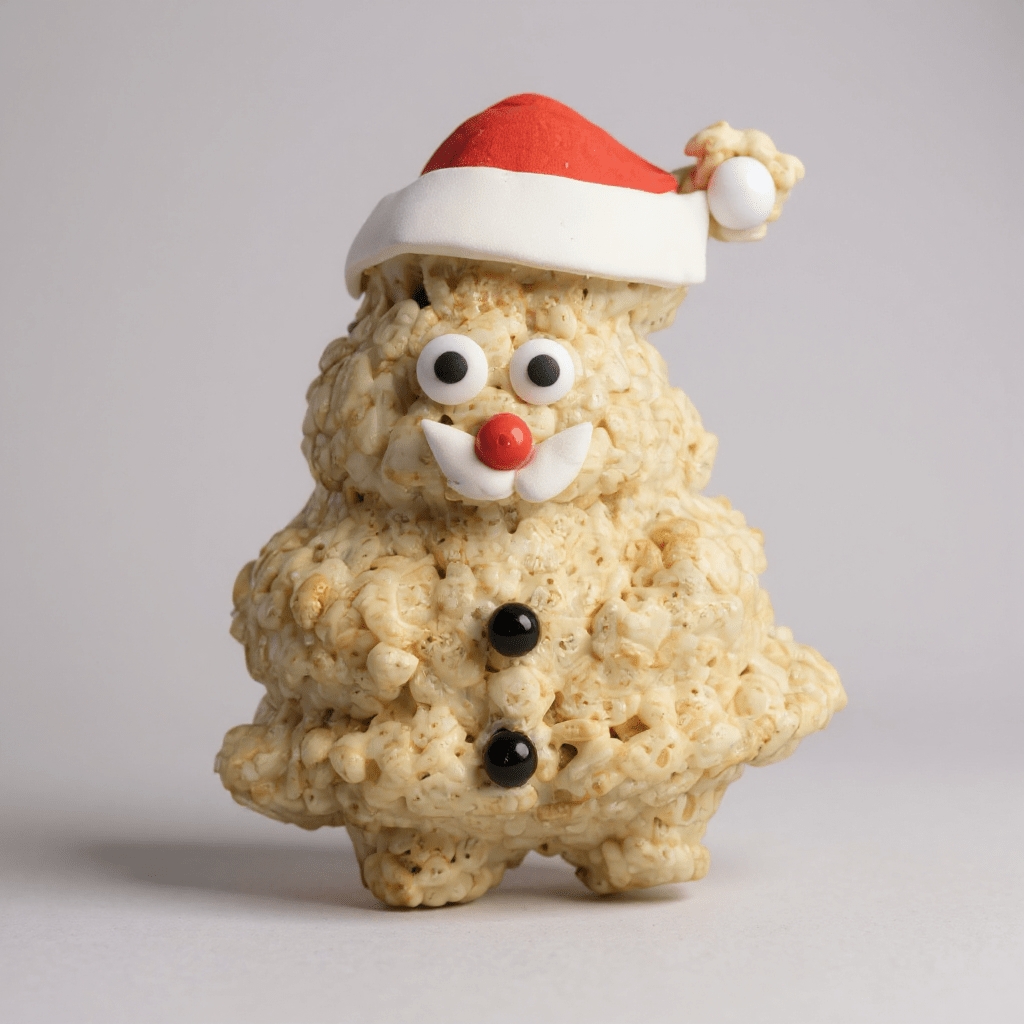 Santa Clause Rice Crispie Treats - themonogram manor 