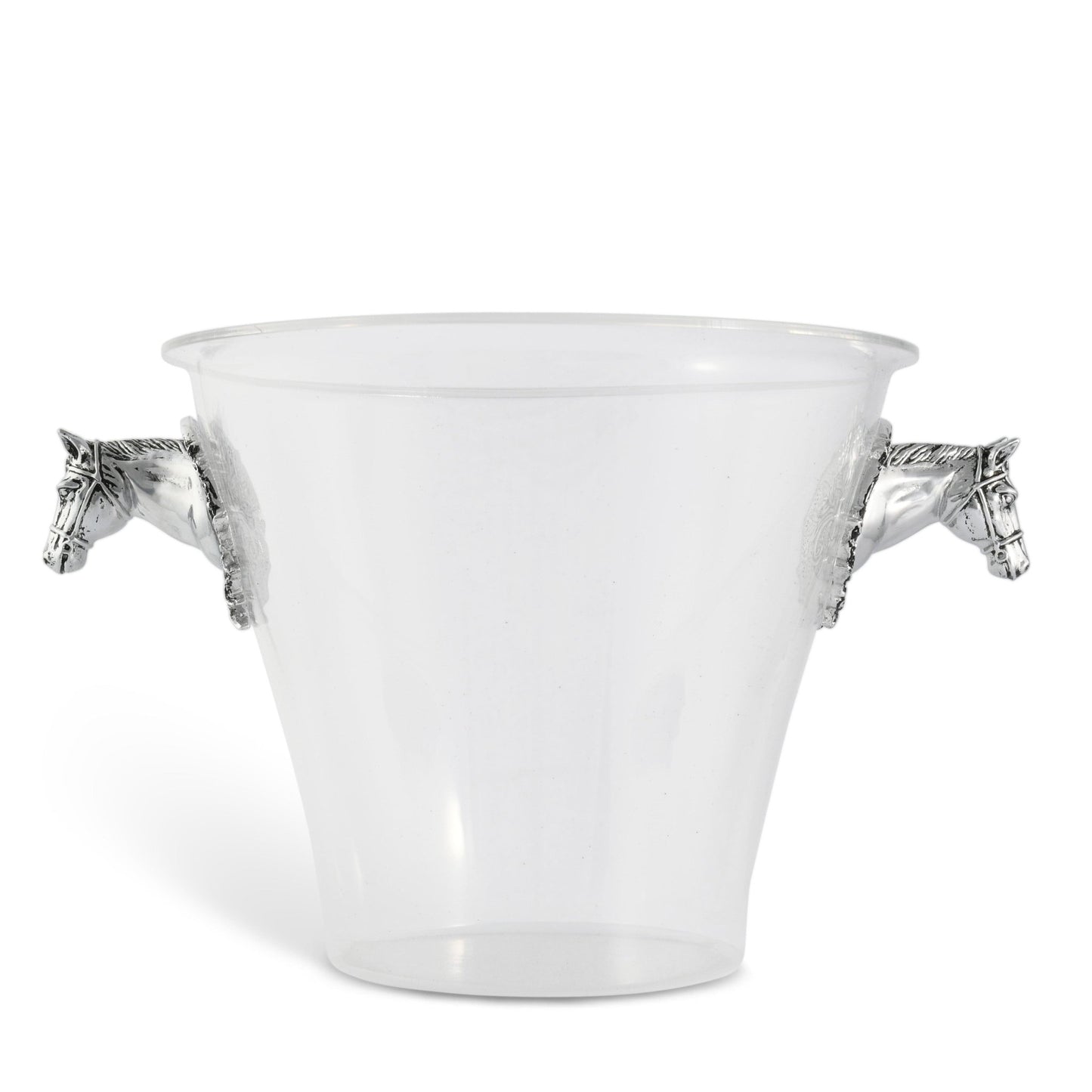 Horse Head Handle Acrylic Ice Bucket - themonogram manor 