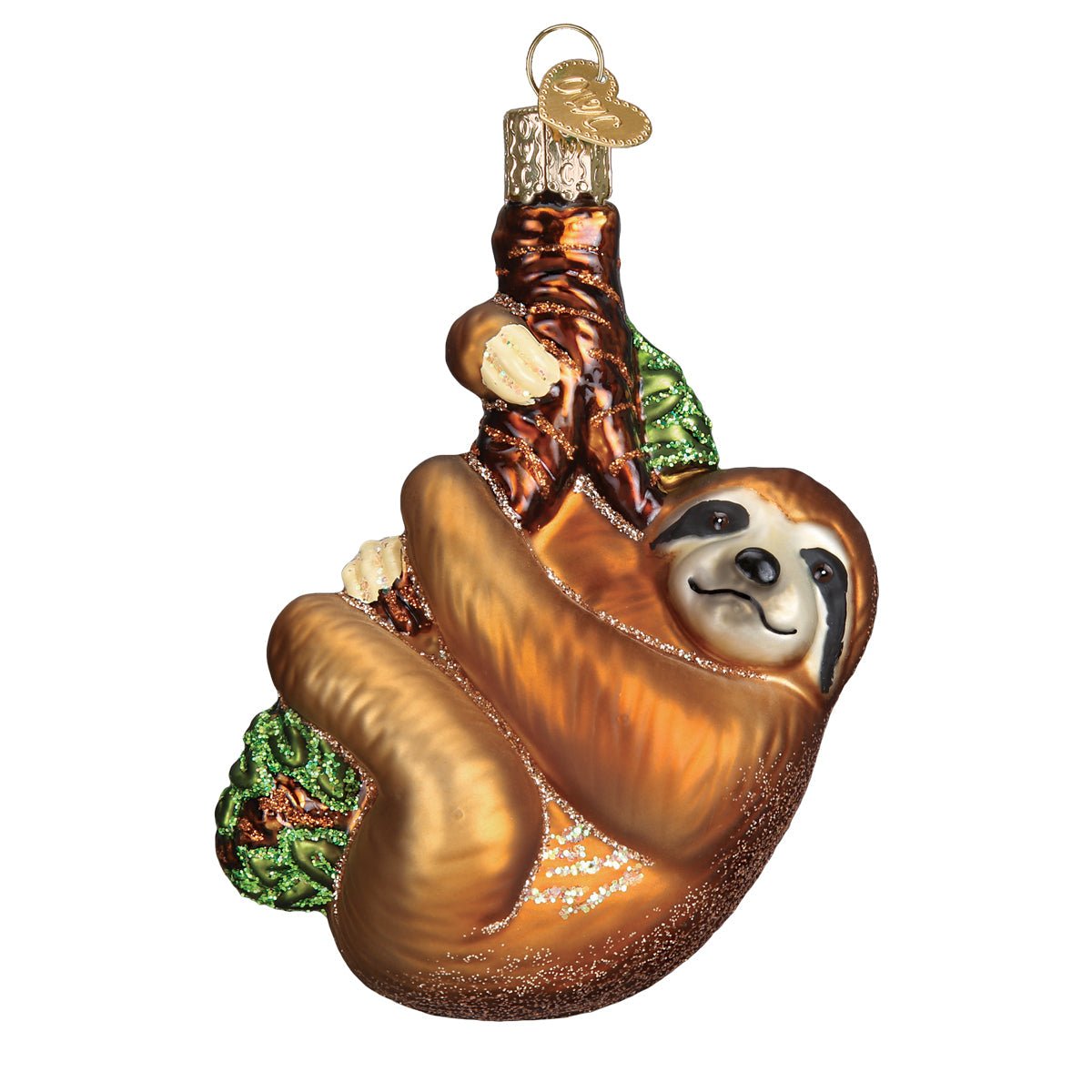 Christmas Sloth Ornament - themonogram manor 