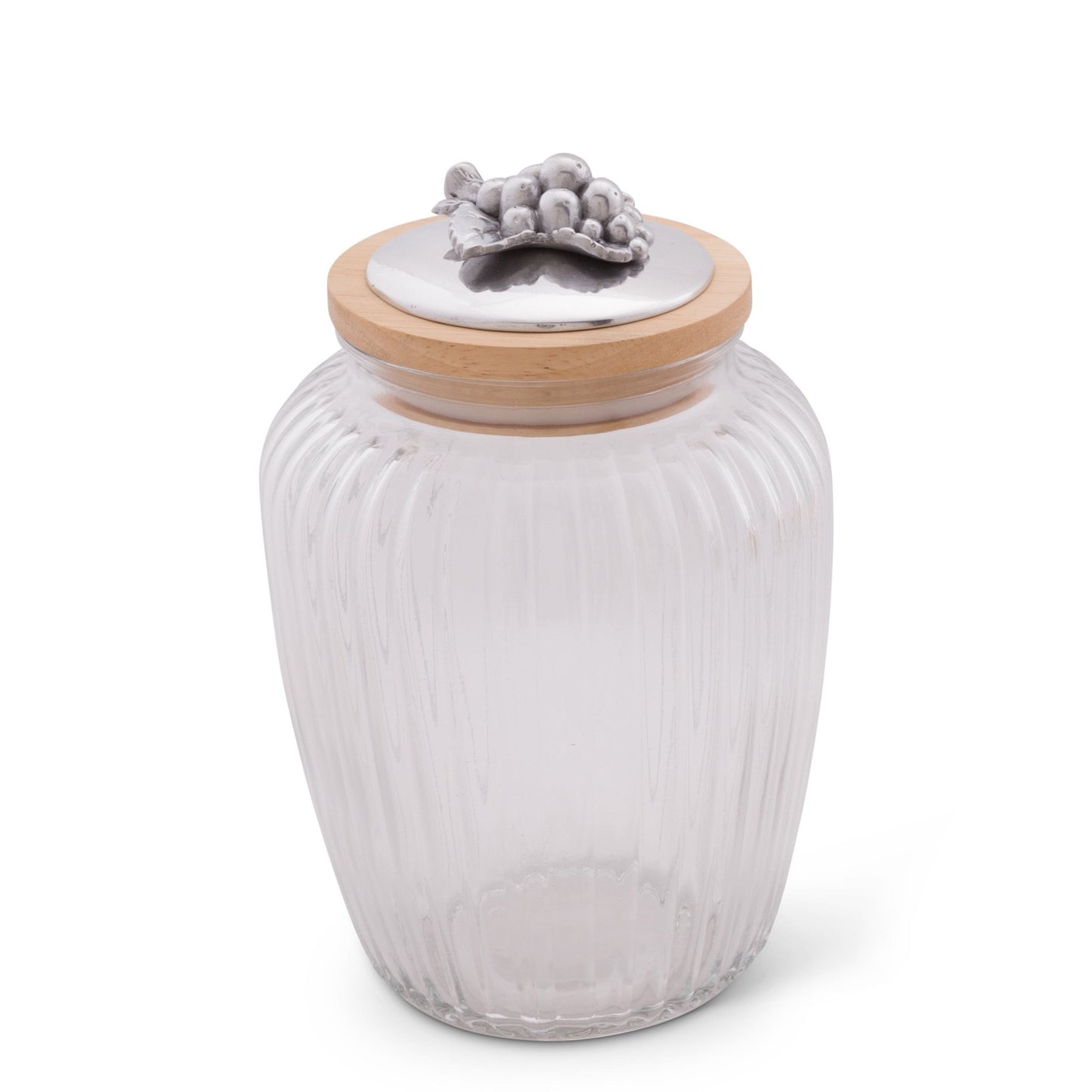Grape Knob Glass Canisters - themonogram manor 