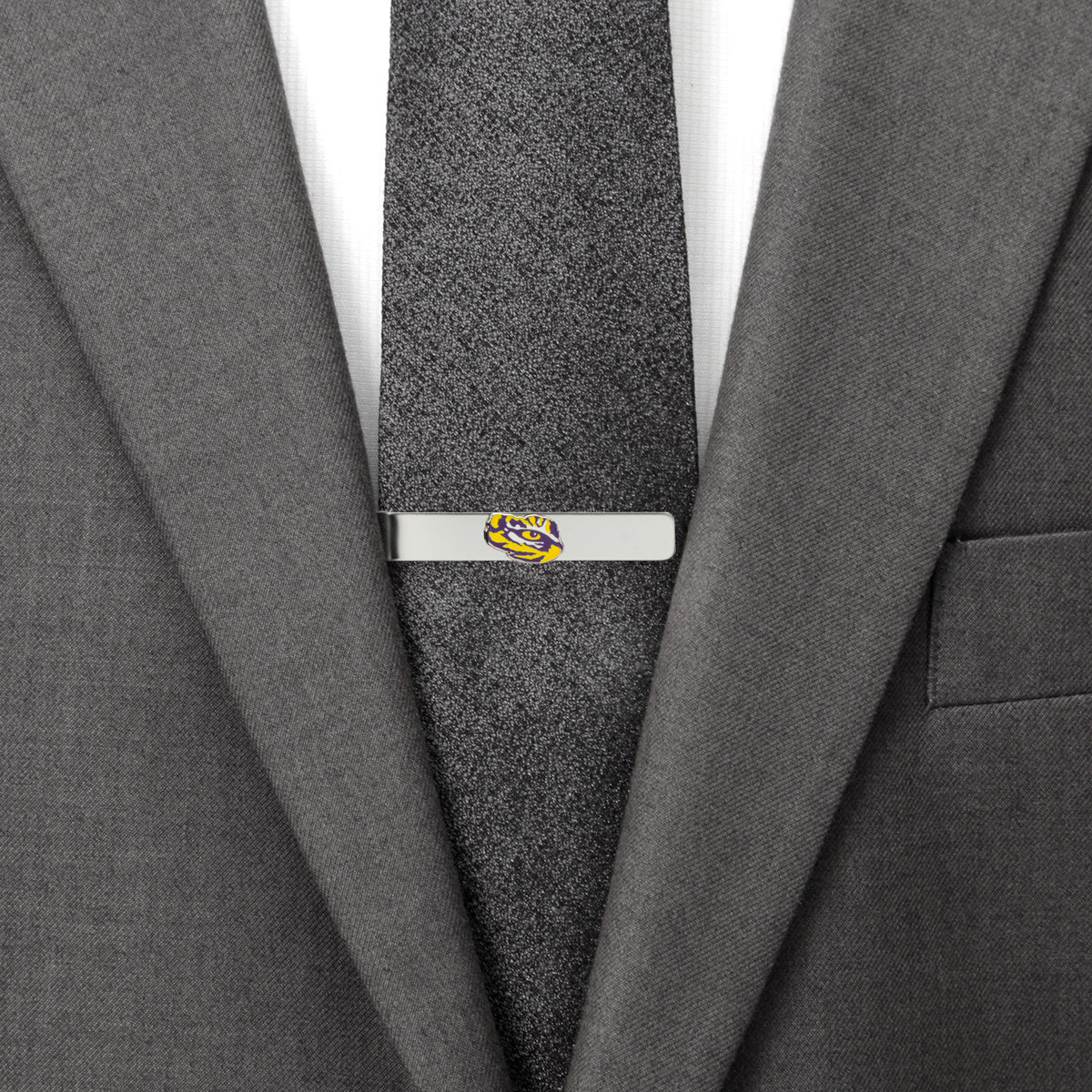 NCAA LSU Tiger's Eye Tie Bar - themonogram manor 