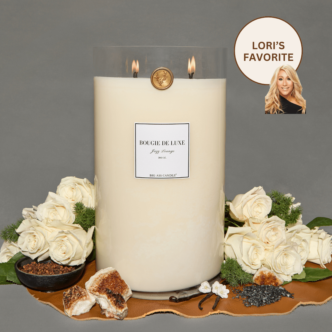 Big Ass Candle (300 oz, 750 - 1,000 hours) - themonogram manor 
