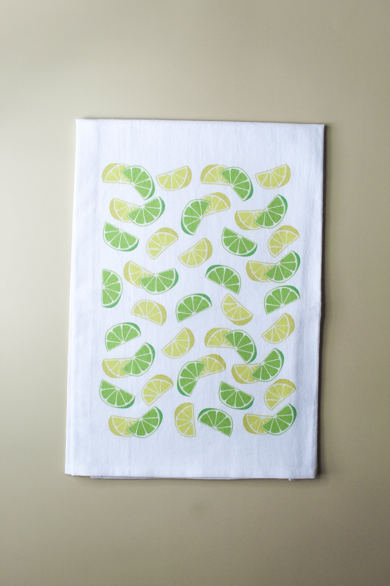 Lemon Lime Tea Towel - themonogram manor 
