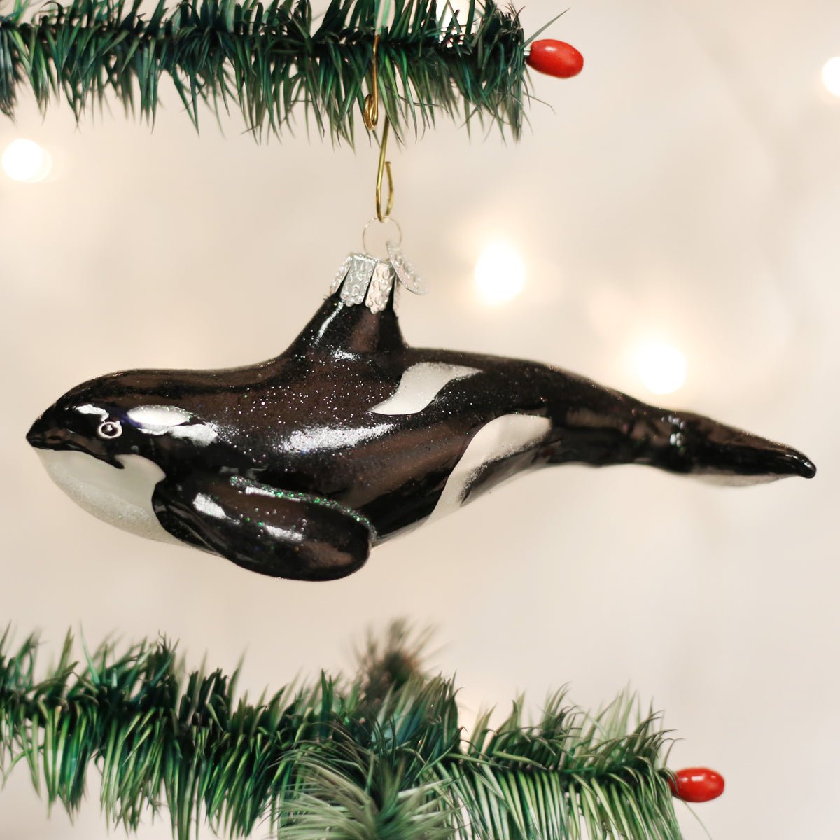Orca Whale Ornament - themonogram manor 