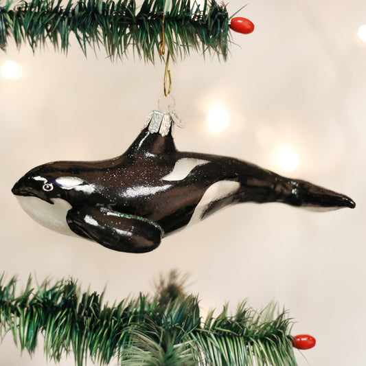 Orca Whale Ornament - themonogram manor 