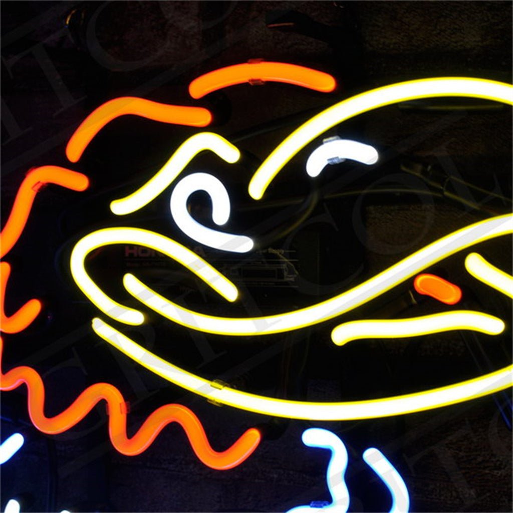 Kansas Jayhawks Neon Sign Light - themonogram manor 