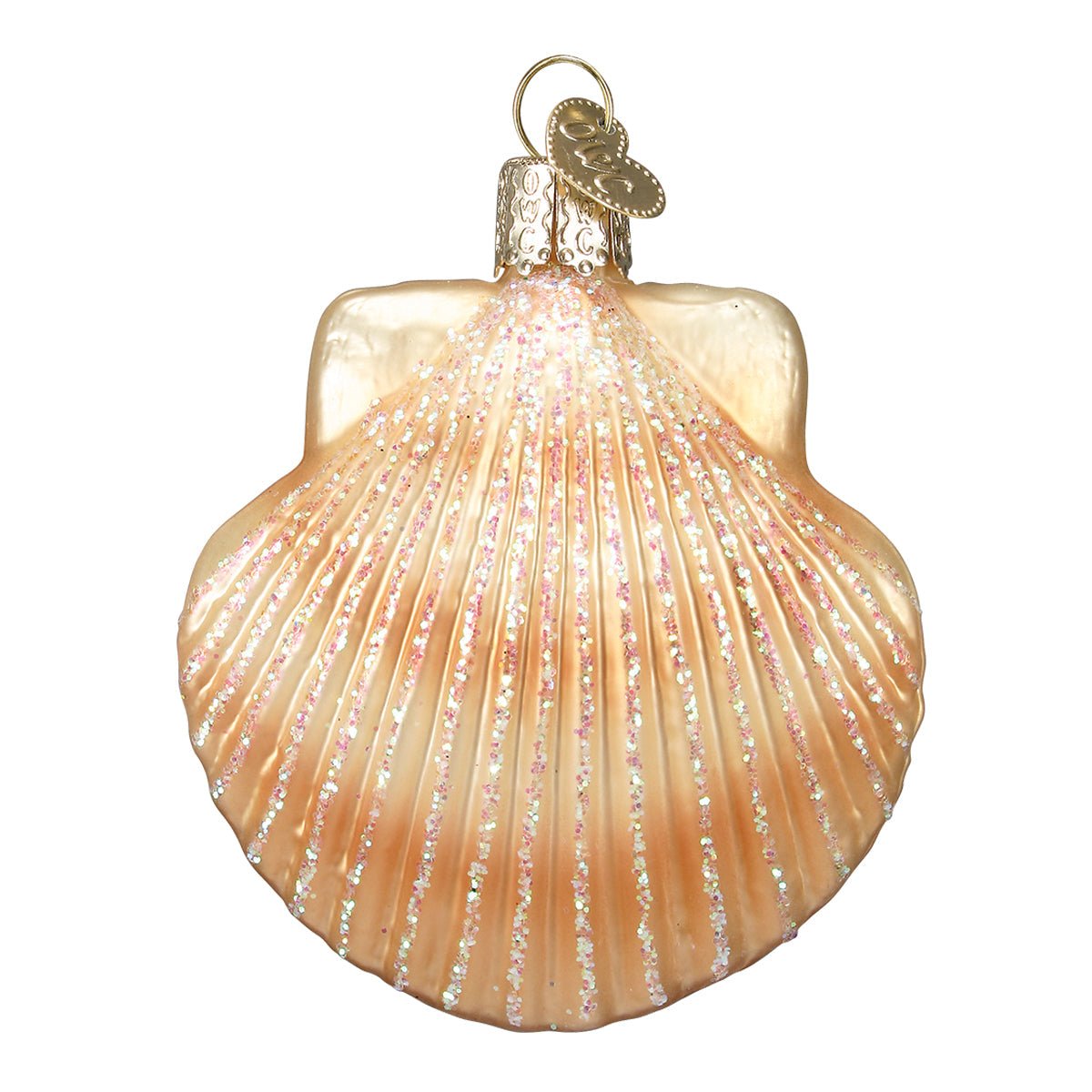 Scallop Shell Ornament - themonogram manor 