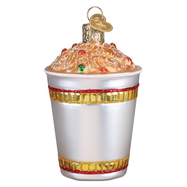 Ramen Noodle Cup Ornament - #themonogram manor #