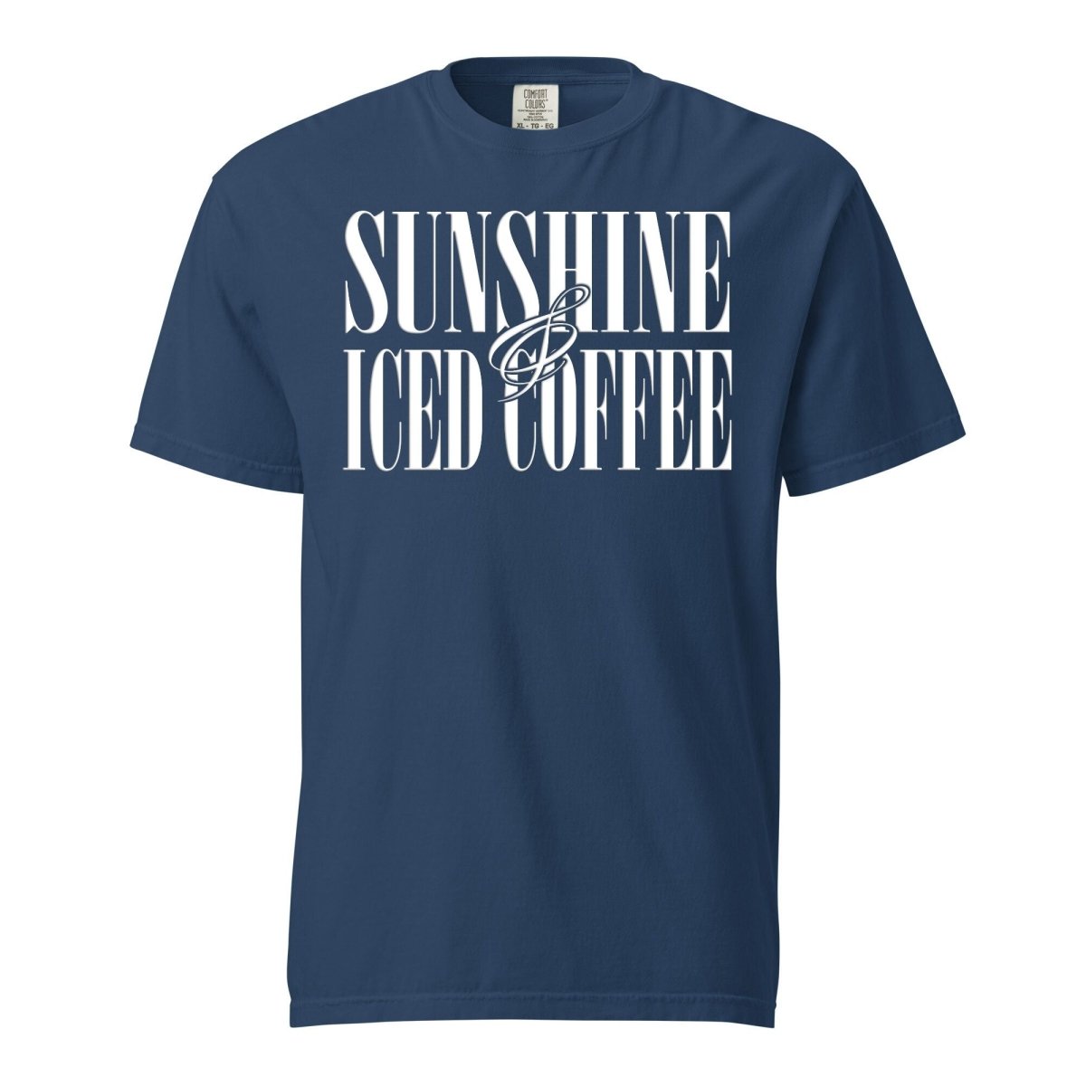 PUFF 'Sunshine & Iced Coffee' T-Shirt - themonogram manor 