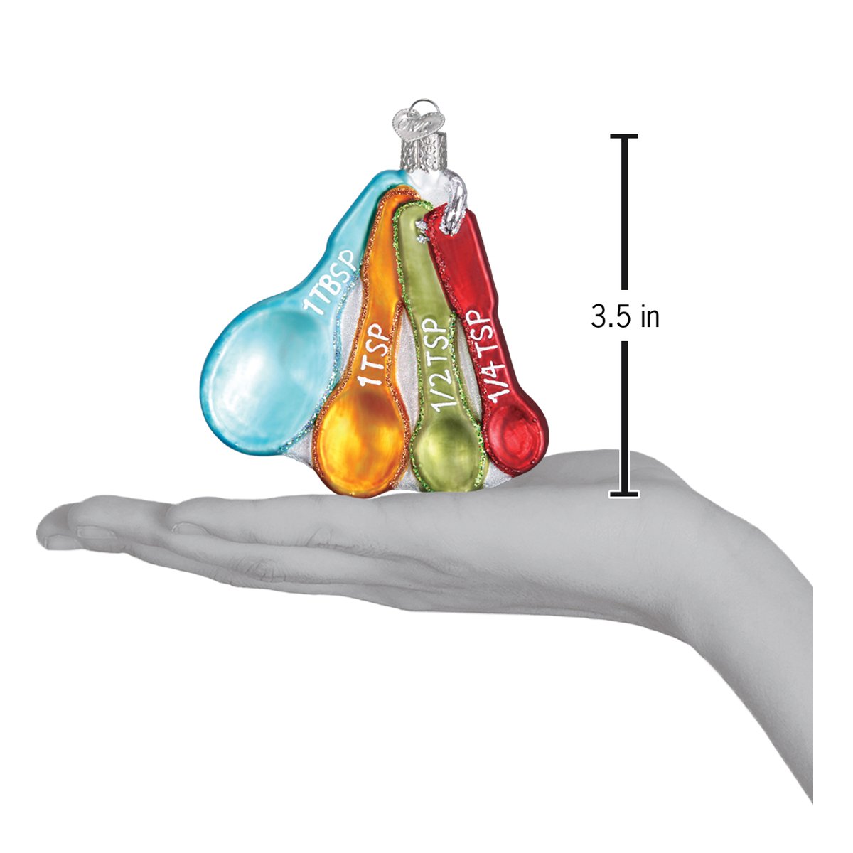 Measuring Spoons Ornament - #themonogram manor #