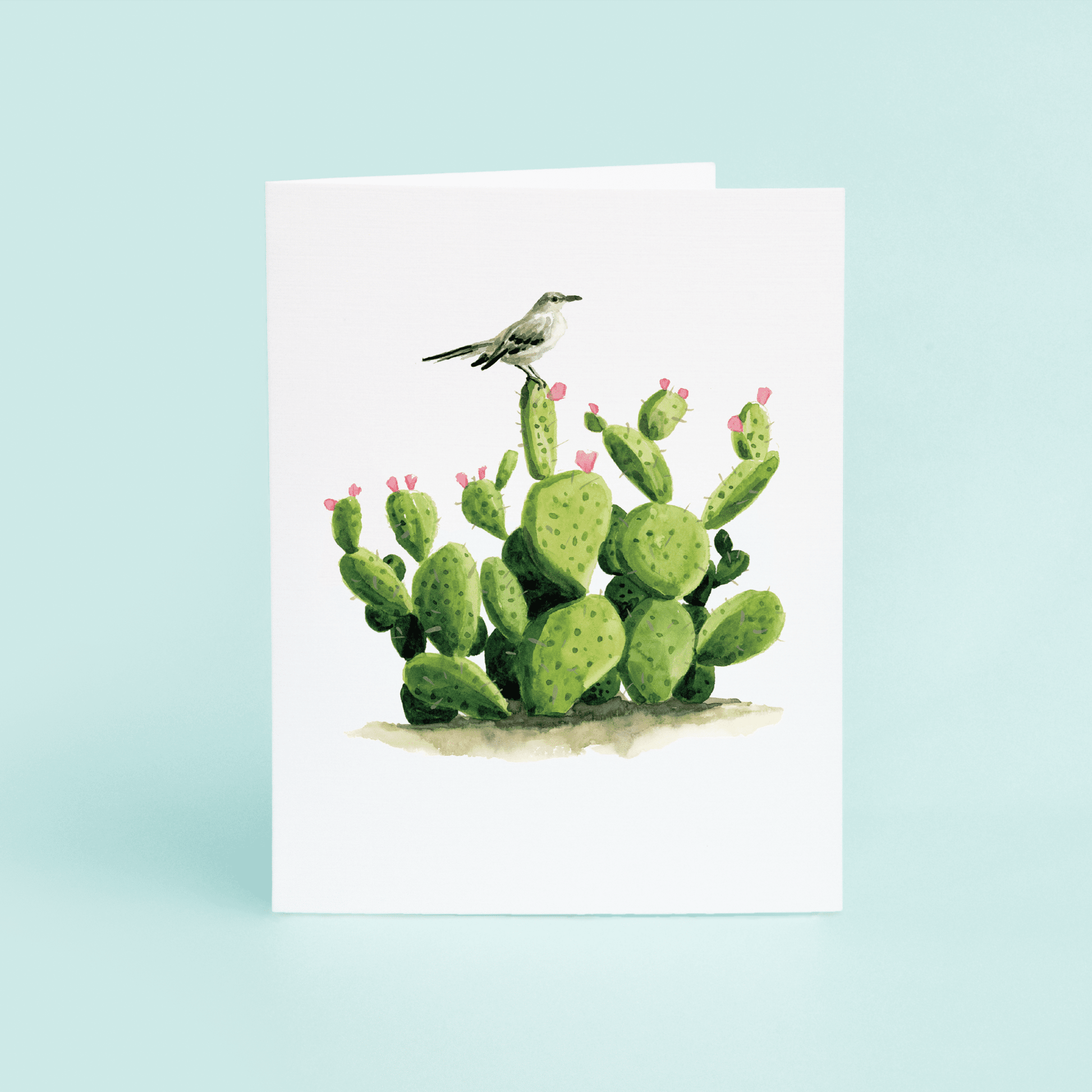 Prickly Pear and Mockingbird - themonogram manor 