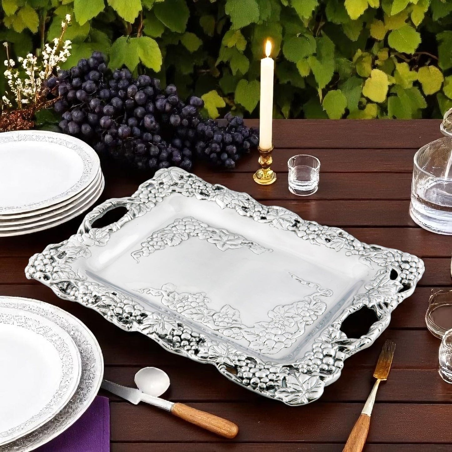 Grape Clutch Tray - themonogram manor 