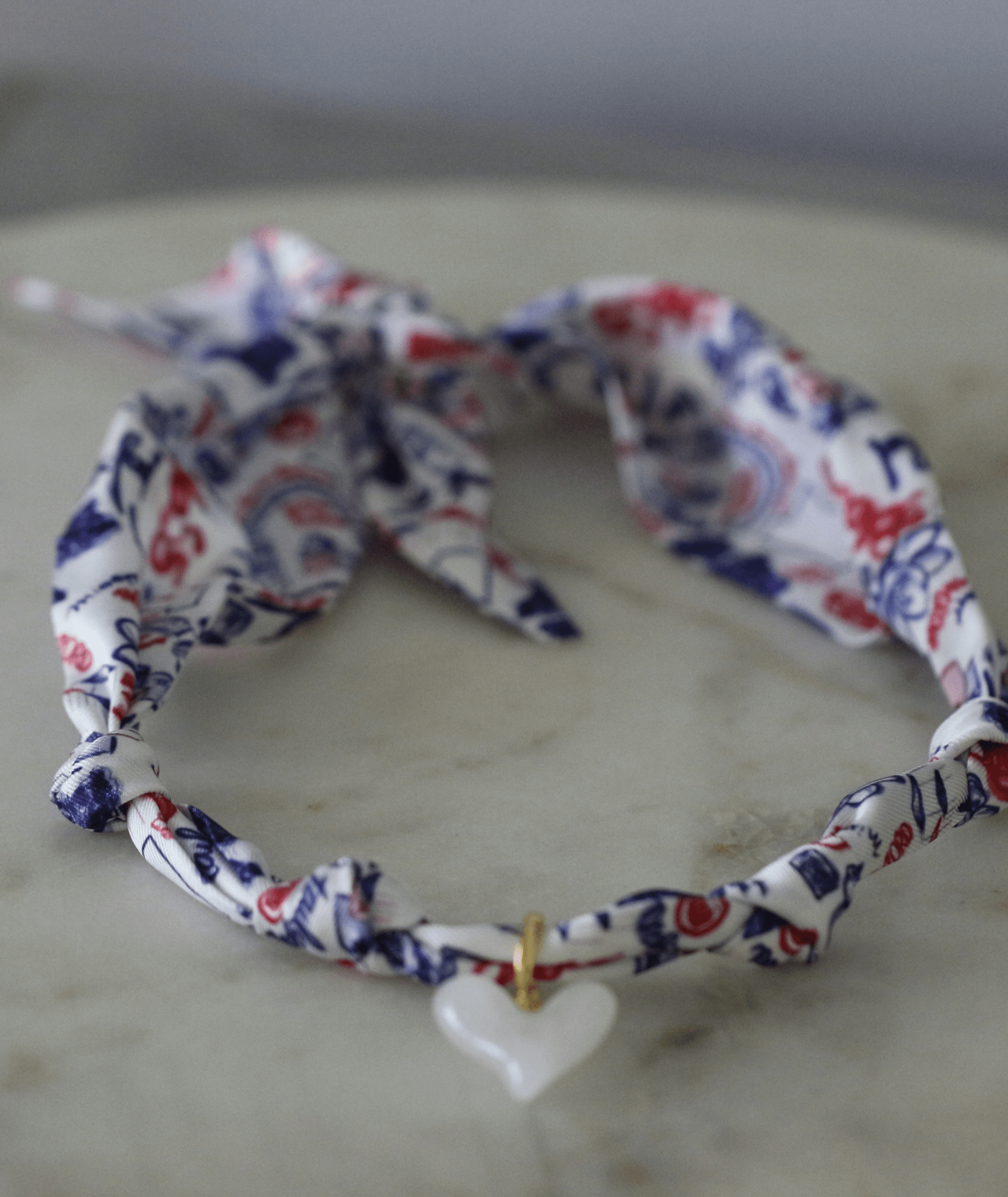 Oxford Tailgate Scarf Necklace - themonogram manor 