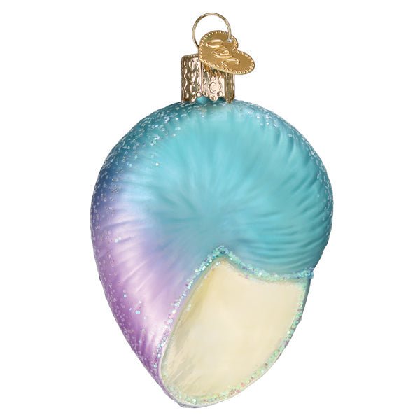Fanciful Spiral Shell Ornament - themonogram manor 