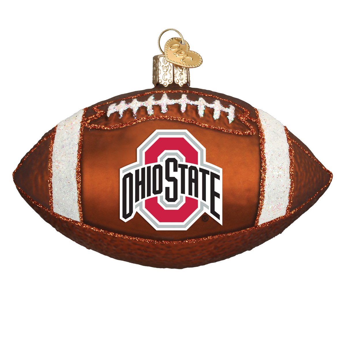 Ohio State Football Ornament - themonogram manor 