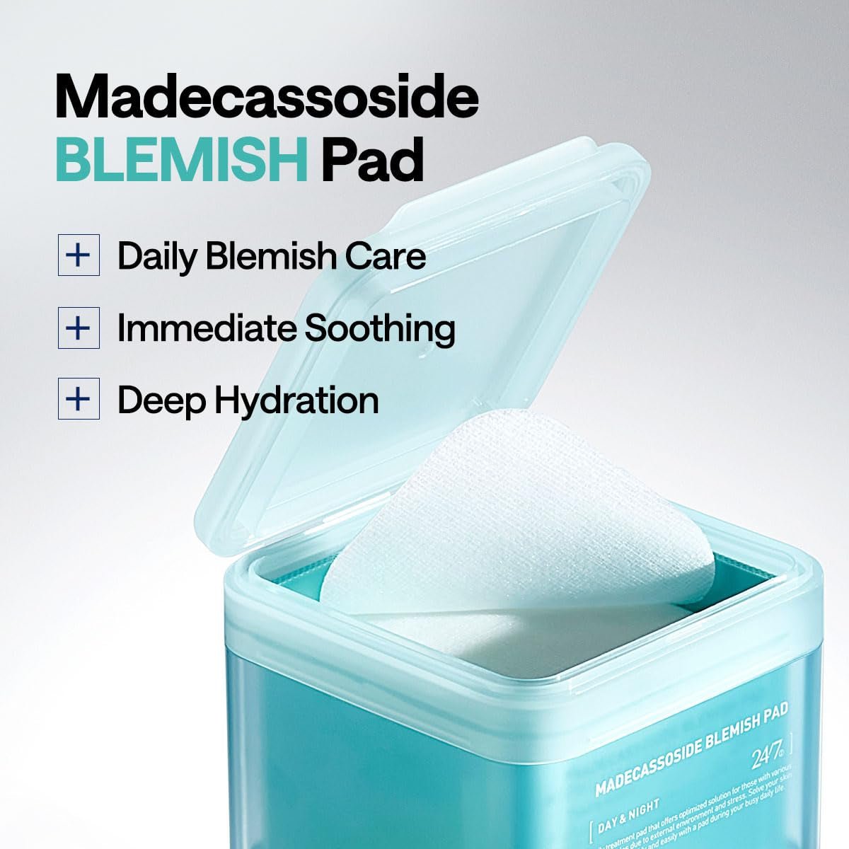 Madecassoside Toner Pads - with Centella Asiatica to Treat Blemishes and Improve Uneven Skin Tone - Vegan Gauze Fabric - themonogram manor 