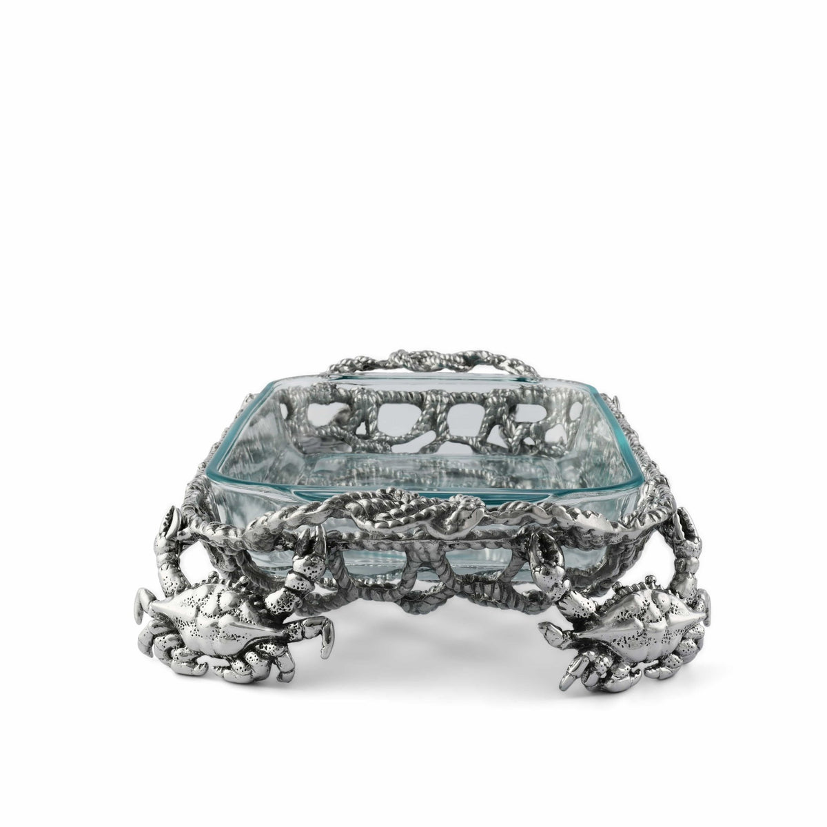 Crab and Net Casserole 3 Quart Holder - themonogram manor 