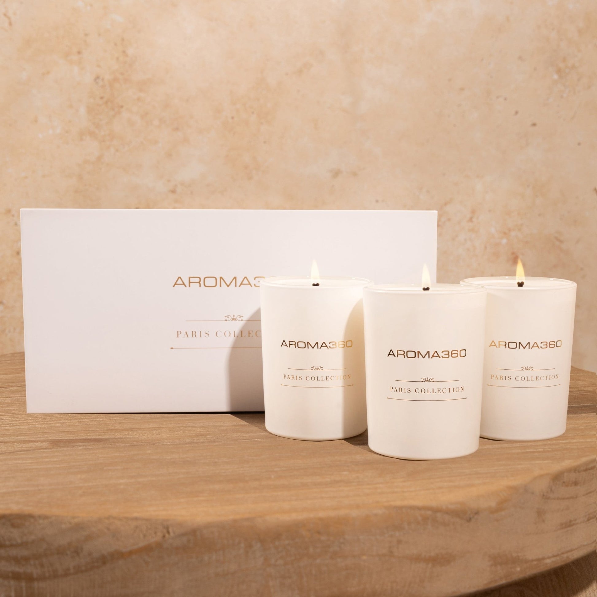Paris Collection Candle Trio - themonogram manor 
