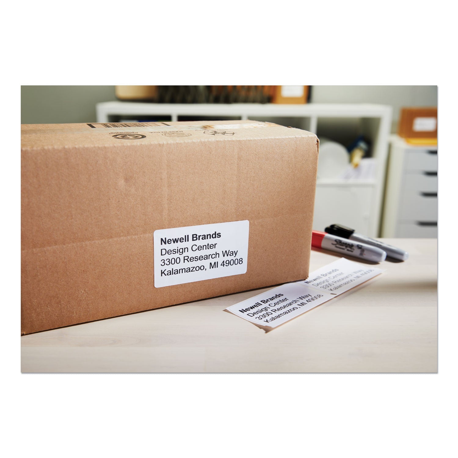 DYMO LabelWriter Shipping Labels, 2.31" x 4", White, 300 Labels/Roll - themonogram manor 