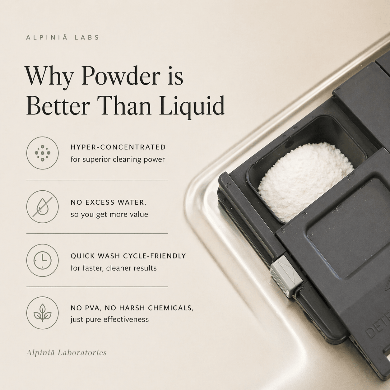 Powerful Dishwasher Detergent with Enzymes — No Microplastics, No Residue - themonogram manor 