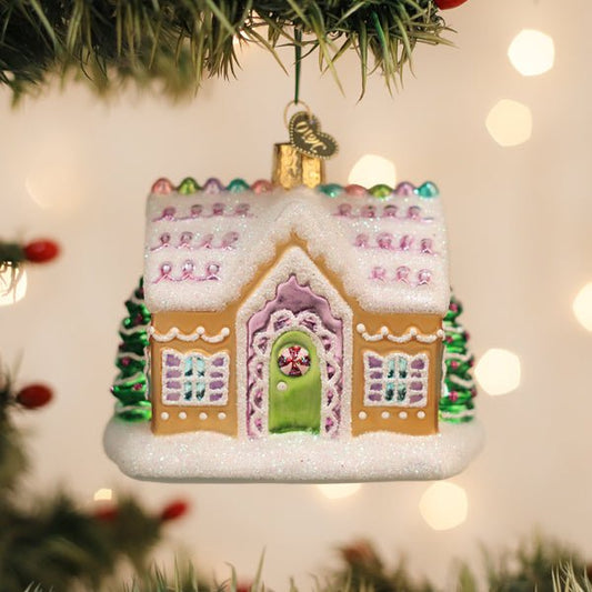 Sugar Coated Cottage Ornament - themonogram manor 